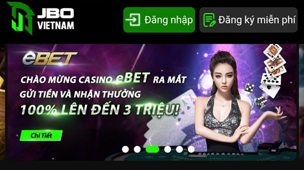 Giới thiệu tổng quan về nhà cái JBO