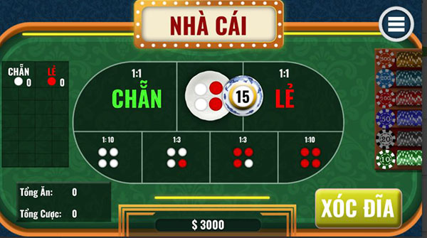 Nhà cái cái xóc đĩa Online ăn tiền thật hoàn toàn 100%