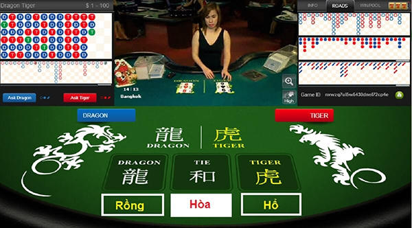 Cách chơi game rồng hổ 2022