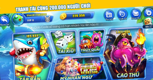 Giới thiệu kho đạn cực kỳ khủng của game Vua Hải Tặc Bắn Cá quay slot